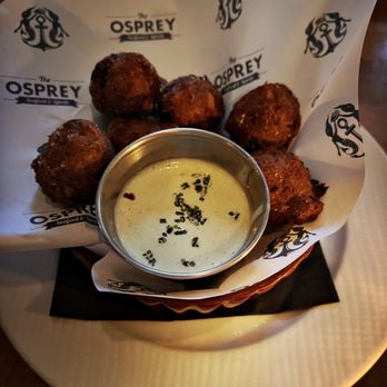 The Osprey - Crush puppies - Seafood Near Me - Orlando, Florida The Osprey - Crush puppies - Seafood Near Me - Orlando, Florida
