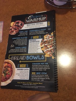 Menu photo 6 The Bar - Wausau Rothschild, WI
