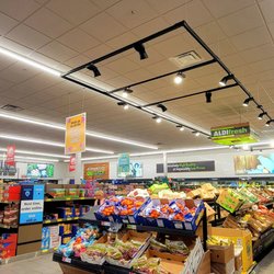 ALDI - Back of the store