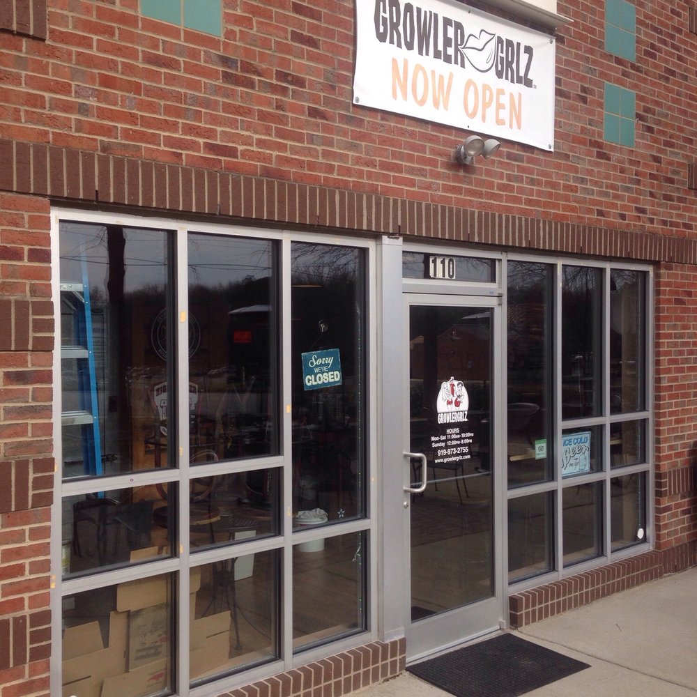 Growler Grlz - Store front - Beer, Wine & Spirits Near Me - Durham, North Carolina Growler Grlz - Store front - Beer, Wine & Spirits Near Me - Durham, North Carolina
