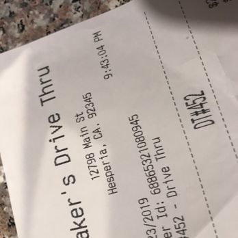 Baker's Drive-Thru - Burgers Near Me - Hesperia, California