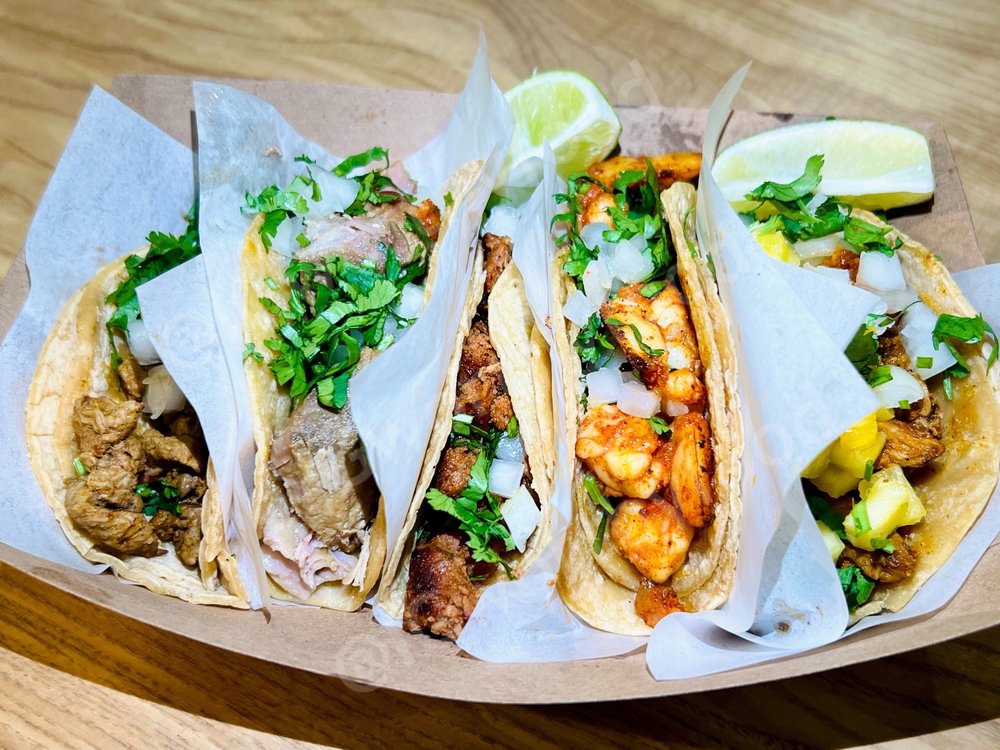 Food from Lu Taqueria