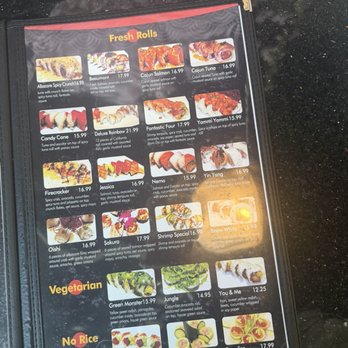 Sakura Sushi - Menú - Sushi Bars Near Me - Temecula, California