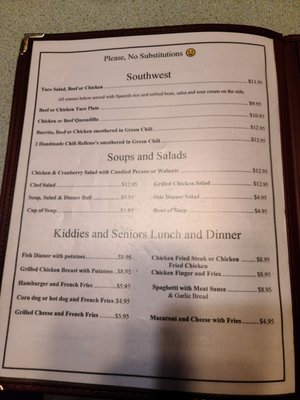 Menu photo 4 Jan's Restaurant Buena Vista, CO Menu photo 4 Jan's Restaurant Buena Vista, CO