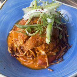 Giraffe - Japanese katsu curry - skip this one.