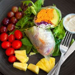 Nancy's Sky Garden - Hummus Prism Roll