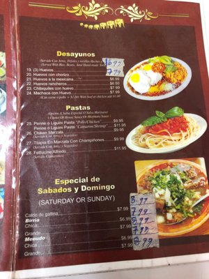 Menu photo 2 Simon's Restaurant Los Angeles, CA Menu photo 2 Simon's Restaurant Los Angeles, CA