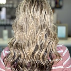 The Savvy Stylist - Blonde heavy highlight/toner