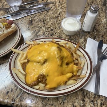 Leo's Coney Island - Coney Combo with Chili Fries - Hot Dogs Near Me - Saline, Michigan Leo's Coney Island - Coney Combo with Chili Fries - Hot Dogs Near Me - Saline, Michigan