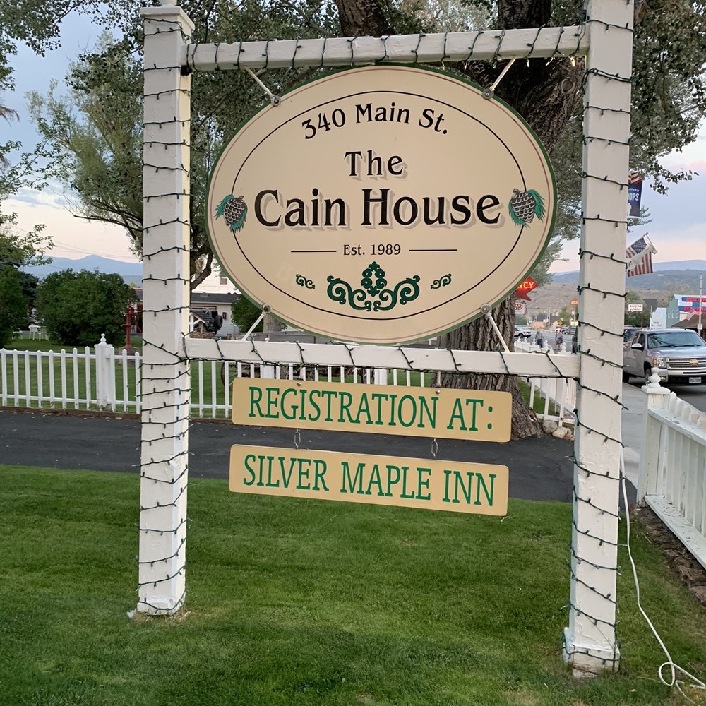 The Cain House - Sign - Bed & Breakfast Near Me - Bridgeport, California The Cain House - Sign - Bed & Breakfast Near Me - Bridgeport, California