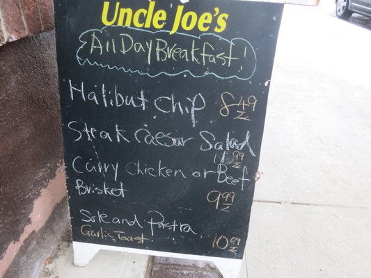 Menu photo 8 Uncle Joes Family Restaurant Markham, ON