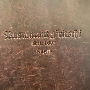 Restaurant Fritschi - Menu cover - Pubs Near Me - Luzern, LU Restaurant Fritschi - Menu cover - Pubs Near Me - Luzern, LU