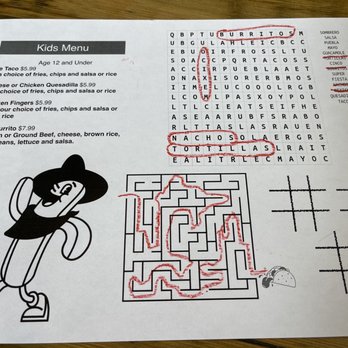 Super Nacho - Kids menu - Mexican Near Me - Goshen, New York