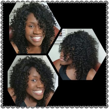 Hair by Keshia - Full sew in Brazilian hair. Curly - Hair Extensions Near Me - Aurora, Colorado Hair by Keshia - Full sew in Brazilian hair. Curly - Hair Extensions Near Me - Aurora, Colorado