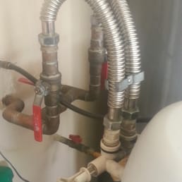 Bypass valves so I can easily disconnect the water softener. Bypass valves so I can easily disconnect the water softener.