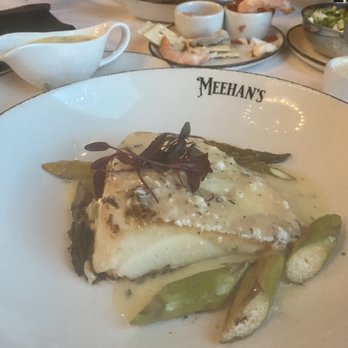 Meehan's Chophouse - Chilean sea bass in a delicious sauce. Was so good and perfectly cooked - Steakhouses Near Me - Mansfield, Texas Meehan's Chophouse - Chilean sea bass in a delicious sauce. Was so good and perfectly cooked - Steakhouses Near Me - Mansfield, Texas