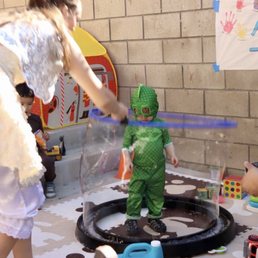 It IS possible to be in the bubble outdoors as long as it's not windy It IS possible to be in the bubble outdoors as long as it's not windy