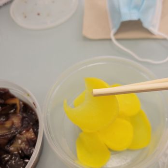 Shanghai Mong - They included what looked liked left over piece from someone else. - Korean Near Me - New York, New York Shanghai Mong - They included what looked liked left over piece from someone else. - Korean Near Me - New York, New York