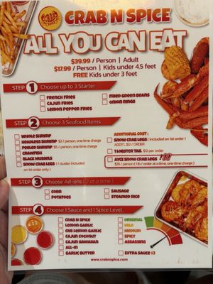 Menu photo 4 Crab N Spice Anaheim Anaheim, CA Menu photo 4 Crab N Spice Anaheim Anaheim, CA