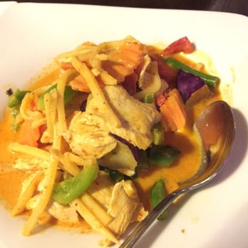 Authentic Thai Cuisine - Red curry with chicken - Thai Near Me - North Merrick, New York Authentic Thai Cuisine - Red curry with chicken - Thai Near Me - North Merrick, New York