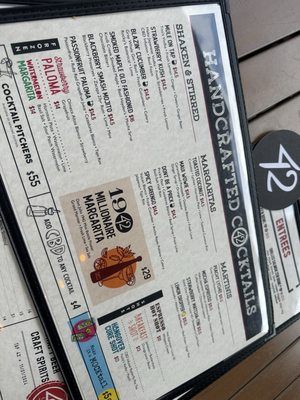 Menu photo 8 Tap 42 - Davie Davie, FL Menu photo 8 Tap 42 - Davie Davie, FL
