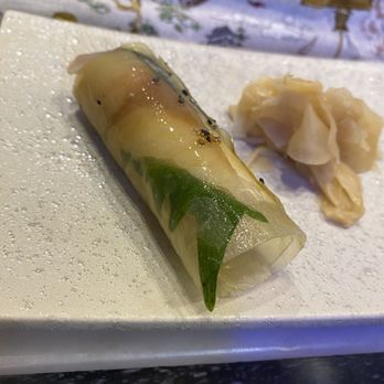 Sushi Murayama - Saba w shiso leaf - Sushi Bars Near Me - Honolulu, Hawaii Sushi Murayama - Saba w shiso leaf - Sushi Bars Near Me - Honolulu, Hawaii