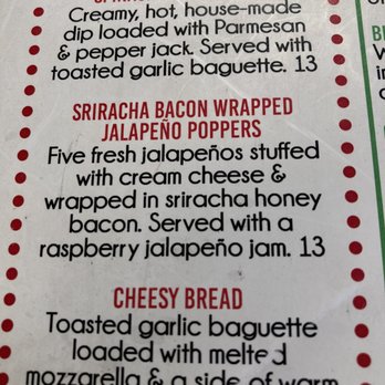 PUB 282 - Menu description of the best ever jalapeño poppers - American Near Me - Camano Island, Washington PUB 282 - Menu description of the best ever jalapeño poppers - American Near Me - Camano Island, Washington