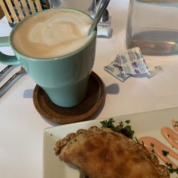 Amor Cubano - Café con leche and beef empanada - Cuban Near Me - New York, New York Amor Cubano - Café con leche and beef empanada - Cuban Near Me - New York, New York