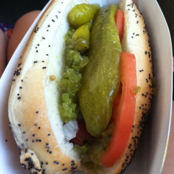 Sonic Drive-In - Chicago dog. Yum! - Fast Food Near Me - Jacksonville, North Carolina