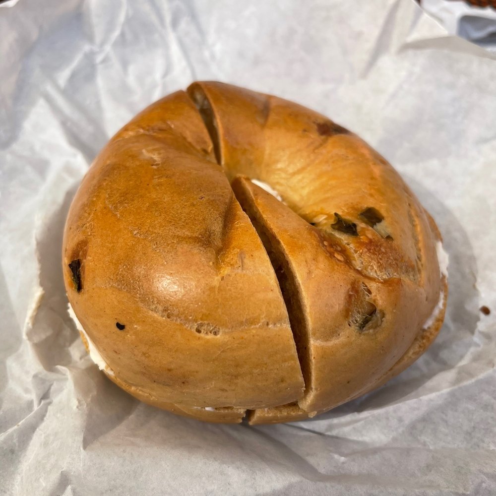 Pearl Street Bagels - Jalapeño cheddar - Bagels Near Me - Jackson, Wyoming Pearl Street Bagels - Jalapeño cheddar - Bagels Near Me - Jackson, Wyoming