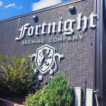 Fortnight Brewing - Great outdoor signage - Breweries Near Me - Cary, North Carolina