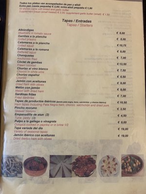 Menu photo 8 Restaurant La Paella Amsterdam, NH