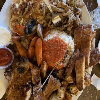 La Saj Lebanese Bistro - Saji Chicken Feast - Lebanese Near Me - Troy, Michigan