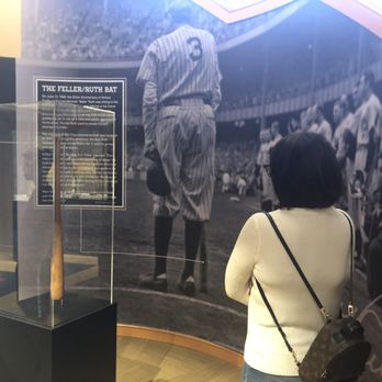 Progressive Field - Really cool display at entrance to restaurant with baseball bat from Babe Ruth!! - Stadiums & Arenas Near Me - Cleveland, Ohio Progressive Field - Really cool display at entrance to restaurant with baseball bat from Babe Ruth!! - Stadiums & Arenas Near Me - Cleveland, Ohio