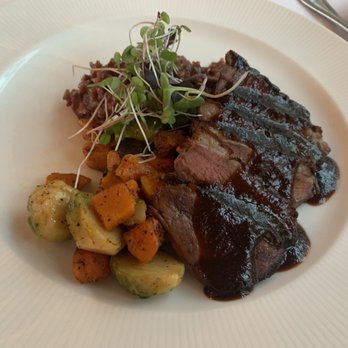 Golden Pheasant Inn - Roasted Duck Breast - New American Near Me - Erwinna, Pennsylvania