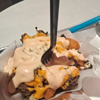 Proudly Serving - tater tots - Burgers Near Me - Hermosa Beach, California