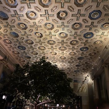 Bartleby - Saturday, 3 February 2024 inside Bartleby -- intricate details on the ceiling - Supper Clubs Near Me - Cleveland, Ohio