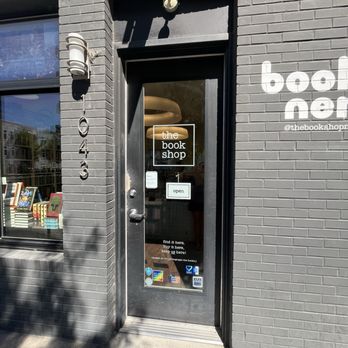 The Bookshop - Outside has a great "book nerd" photo op. - Bookstores Near Me - Nashville, Tennessee