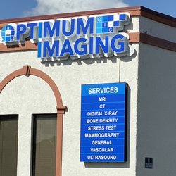 Optimum Imaging Center - We finally have our name on the building.