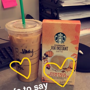 Starbucks - Venti Pumpkin Spice latte with whole milk #nowhip - Coffee & Tea Near Me - Arcadia, California