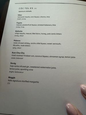 Menu photo 4 Valle Oceanside, CA