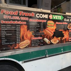 Come Y Vete - Menu