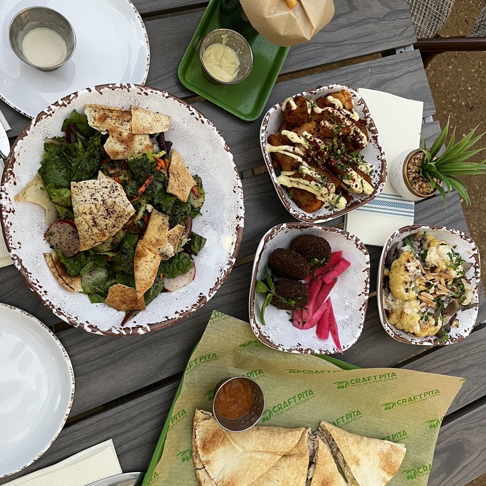 Craft Pita - H-APP-Y Hour - Mediterranean Near Me - Houston, Texas