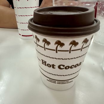 In-N-Out Burger - It's raining, which means complimentary hot cocoa! - Fast Food Near Me - Chandler, Arizona