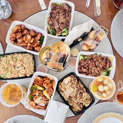 Hong Kong Kei One - 2x Large beef and broccoli 108. Large General Tso's Chicken beef chow fun General Tso's chicken T4. Basil Shrimp