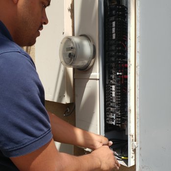 New Quest Electric - No external holes... used the punchout from circuit breaker. He even added a conduit to run the wires through the wall. - Electricians Near Me - Montclair, California