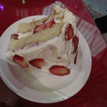 Cafe Agora - Strawberry cake. - Turkish Near Me - Atlanta, Georgia