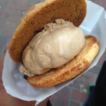 CREAM - Salted Caramel with 1 snickerdoodle & 1 chocolate chip - Ice Cream & Frozen Yogurt Near Me - San Jose, California