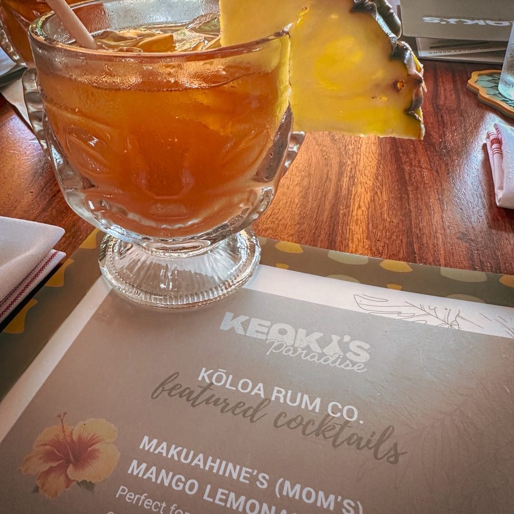 Keoki's Paradise - Mai Tai - Seafood Near Me - Koloa, Hawaii Keoki's Paradise - Mai Tai - Seafood Near Me - Koloa, Hawaii