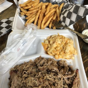 Pot Smoker BBQ - Pulled Pork Plate - Barbeque Near Me - Aiken, South Carolina Pot Smoker BBQ - Pulled Pork Plate - Barbeque Near Me - Aiken, South Carolina